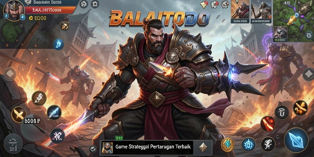 Gameplay BALAITOTO dengan elemen strategi yang mendebarkan.