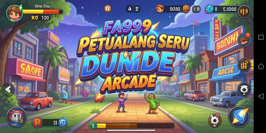Tampilan gameplay seru dan menantang dalam FA99.