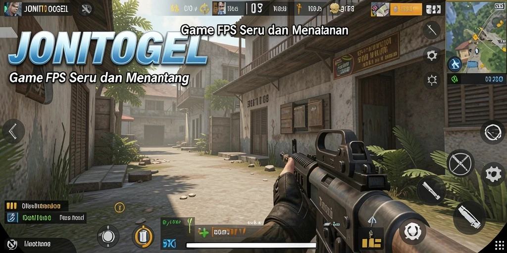 Tangkapan layar gameplay intens dari JONITOGEL dengan aksi menegangkan.