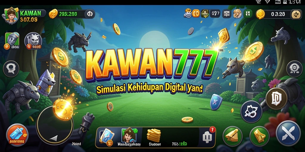 Tampilan gameplay KAWAN777 yang menarik dan interaktif.