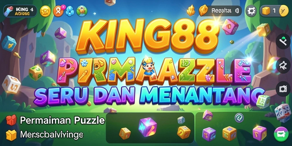 Tampilan gameplay KING88 dengan berbagai teka-teki yang menantang.