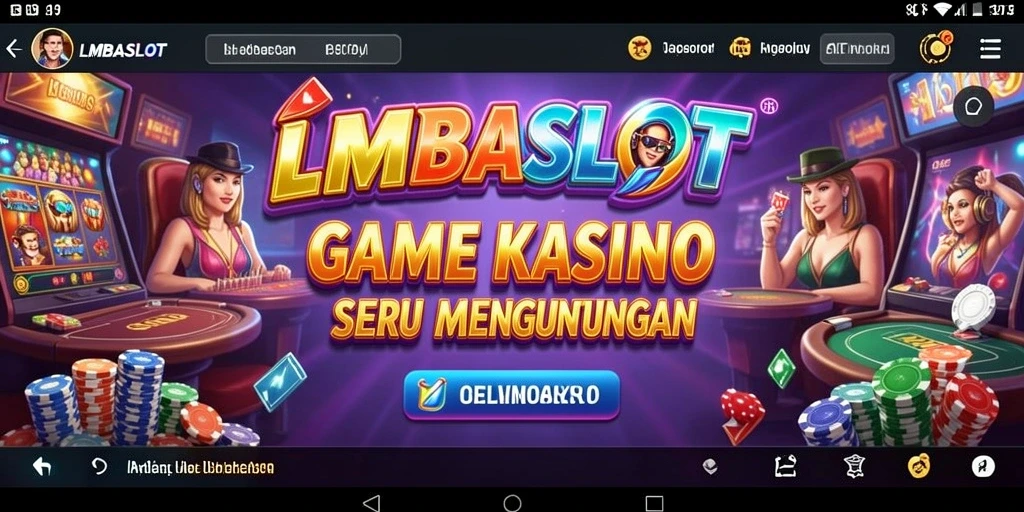 Gameplay menarik LMBASLOT dengan berbagai tema slot.