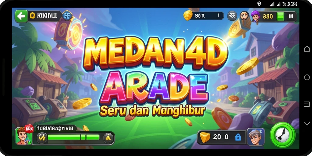 Gameplay seru MEDAN4D dengan tantangan arcade menarik.