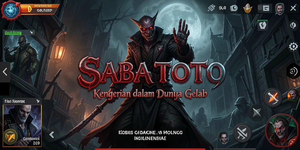 Screenshot menampilkan gameplay menegangkan dalam SABATOTO.